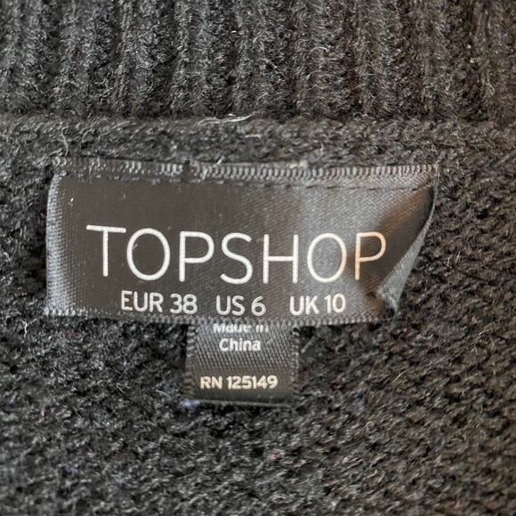 Topshop Snowman Sweater size 6 - Picture 6 of 6